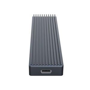 ORICO M.2 NVMe/non-NVMe|Type-C to Type-C/USB included|2TB Max SSD Enclosure - Grey