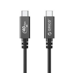 ORICO CBL USB 4.0 DATA CABLE Type-C to Type-C PD100W |TB3 Compatible | 40Gbps | 0.8m