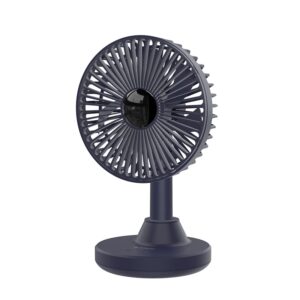 ORICO Oscillating Desk Fan |Voltage:
3.7V | Battery capacity: 3000mAh| Charging interfaceType-C | Speed adjustment1/2/3 | Black