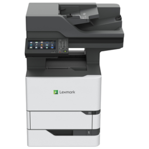 LEXMARK MX722ADHE OUTPUT UP TO 70 PPM* AND A STANDARD HARD DISK WITH OCR HELP THE LEXMARK MX722ADHE MONOCHROME MULTIFUNCTION PRODUCT MEET LARGE-WORKGROUP NEEDS, IN A SIZE THAT ALLOWS FLEXIBLE PLACEMENT. ROBUST PAPER HANDLING TECHNOLOGY IS DESIGNED TO MAKE PRINTING MORE RELIABLE, WHILE LONG-LIFE IMAGING COMPONENTS INCREASE UPTIME AND THOUGHTFUL ENGINEERING ENHANCES SERVICEABILITY. A TABLET-LIKE 7-INCH CLASS [17.8-CM] TOUCH SCREEN WITH THE CUSTOMIZABLE CONVENIENCE AND PRODUCTIVITY APPS