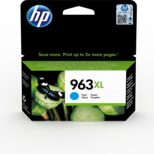 HP # 963XL HIGH YIELD CYAN ORIGINAL INK CARTRIDGE