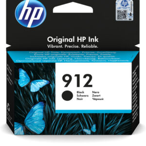 HP # 912 BLACK ORIGINAL INK CARTRIDGE