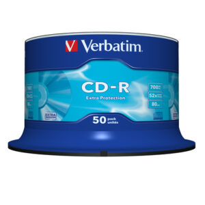 VERBATIM CD-R EXTRA PROTECT SC 50PK