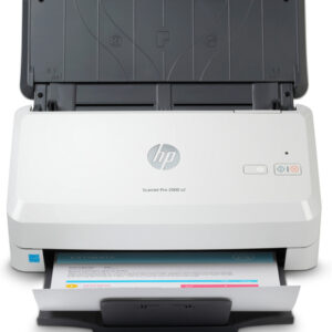 HP SCANJET PRO 2000 S2SINGLE FUNCTION SHEET-FEED SCANNER. FAST SCAN SPEEDS UP TO 35PPM AND 70 IPM 50-PAGE AUTOMATIC FEEDER, AUTOMATIC TWO-SIDED SCANNING, SCAN UPTO 2000 PAGES PER DAY. COLOUR SCANNING, PERFECT FOR ARCHIVING A VARIETY OF DOCUMENT TYPES. FROM GENERAL USERS TO ENTERPRISE ENVIRONMENTS  2000/DAY DUTY CYCLE.
