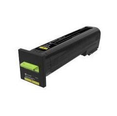 LEXMARK CS820 YELLOW EXTRA HIGH YIELD CORPORATE CARTRIDGE (22K)