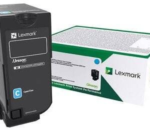 LEXMARK CS/CX 727 CS728 CYAN RETURN PROGRAM TONER CARTRIDGE