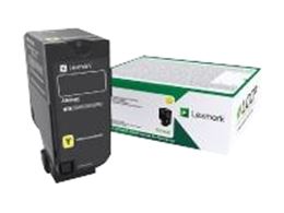 LEXMARK CS/CX 727 CS728 YELLOW RETURN PROGRAM TONER CARTRIDGE