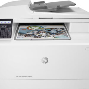 HP COLOR LASERJET PRO MFP M183FW, PRINT, COPY, SCAN, FAX (WIRELESS), 1-5 USERS, FAST PRINT SPEEDS (16 PPM IN COLOR AND MONO) AND FIRST PAGE OUT, 35-PAGE ADF, TWO-LINE LCD DISPLAY WITH NUMERIC KEYPAD, PAGE YIELDS AND PROFESSIONAL-QUALITY RESULTS, HIGH-QUALITY COLOR, HP SMART APP, DUAL BAND WI-FI, WI-FI DIRECT  PRINTING, BUILT-IN, IN-OS PRINTING, ETHERNET/WIRELESS NETWORKING, SUPPLIES: HP 216A W2410A -BLACK TONER, W2411A- CYAN, W2413A -YELLOW,CF533A- W2412A