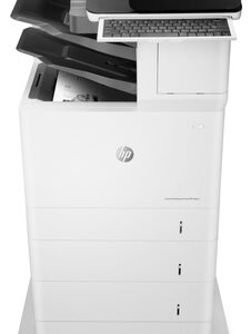 HP LASERJET ENTERPRISE MFP M635Z 4-1 MONO PRINTER - PRINT, COPY, SCAN AND FAX. BLACK (A4, NORMAL) UP TO 61 PPM;BLACK (A4, DUPLEX): UP TO 50 IPM; HP PCL 6, HP PCL 5 (HP PCL 5 DRIVER AVAILABLE FROM THE WEB ONLY), HP POSTSCRIPT LEVEL 3 EMULATION, NATIVE PDF PRINTING (V 1.7), APPLE AIRPRINT. 20.3 CM  TOUCHSCREEN. HP EPRINT; APPLE AIRPRINT™; MOPRIA™-CERTIFIED; GOOGLE CLOUD PRINT 2.0. WIRELESS OPTIONAL. BUILT IN NETWORK. AUTOMATIC DUPLEX. FLATBED, ADF.SCAN SPEED NORMAL (A4)