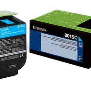 LEXMARK  808SC CYAN CARTRIDGE