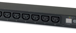 APC RACK PDU METERED 1U 12A/208V 10A/230V (8) C13