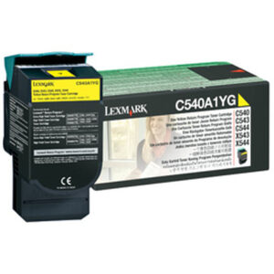 LEXMARK C540A1YG YELLOW CARTRIDGE