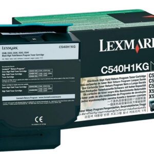 LEXMARK  C540H1KG BLACK CARTRIDGE