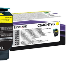 LEXMARK  C540H1YG YELLOW CARTRIDGE
