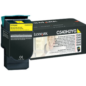 LEXMARK  C540H2YG YELLOW CARTRIDGE
