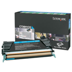 LEXMARK  C734H1CG CYAN CARTRIDGE