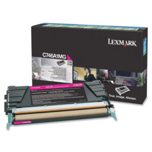 LEXMARK  C746A1MG MAGENTA CARTRIDGE