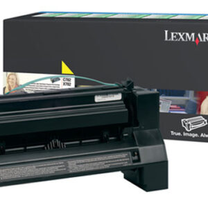 LEXMARK  C782X1YG YELLOW CARTRIDGE