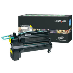LEXMARK  C792X1YG YELLOW CARTRIDGE