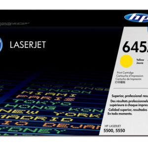 HP 645A CLJ 5500 YELLOW PRINT CARTRIDGE