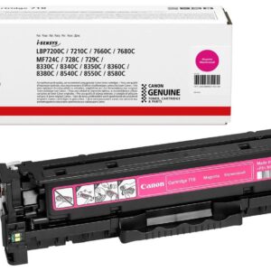 CANON TONER MAGENTA CARTRIDGE 718M