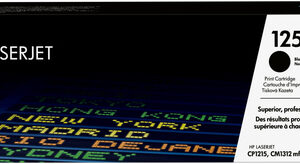 HP 125A BLACK TONER CARTRIDGE