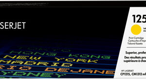 HP 125A COLOR LASERJET (YELLOW TONER)