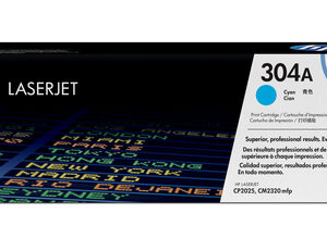 HP 304A COLOR LASERJET CP2025 CYAN PRINT CARTRIDGE
