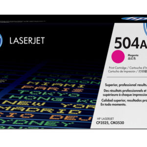 HP 504A CP3525/CM3530 MFP MAGENTA PRINT CARTRIDGE