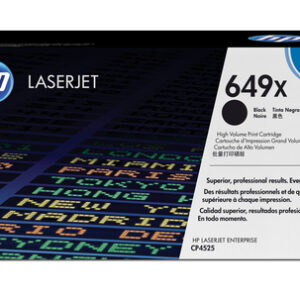 HP 649X HC BLACK TONER CARTRIDGE