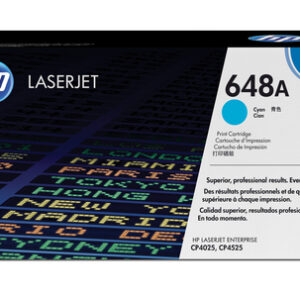 HP 648A CLJ CP4525/CP4025 CYAN PRINT CARTRIDGE