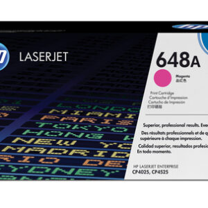 HP 648A CLJ CP4525/CP4025 MAGENTA PRINT CARTRIDGE