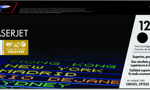 HP 128A BLACK TONER CARTRIDGE