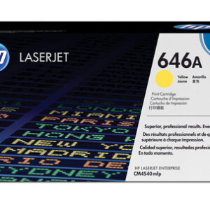 HP 646A COLOUR LASEJET CM4540 YELLOW