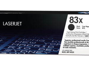 HP 83X BLACK TONER CARTRIDGE