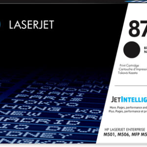HP # 87AS BLACK LASERJET TONER CARTRIDGE