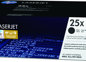 HP 25X LASERJET M806/M830 BLACK PRINT