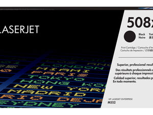 HP 508X BLACK LASERJET ENTERPRISE M552/M553