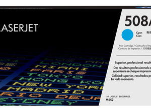 HP 508A CYAN LASERJET ENTERPRISE M552/M553