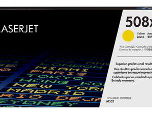 HP 508X YELLOW LASERJET ENTERPRISE M55