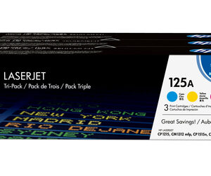 HP 125A TRIPACK TONER CARTRIDGES (CMY)