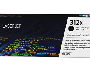 HP 312X HC BLACK TONER CARTRIDGE