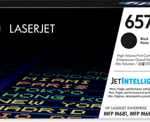 HP 657X HIGH YIELD BLACK ORIGINAL LASERJET TONER