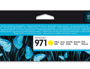HP 971 YELLOW INK CARTRIDGE