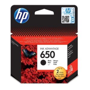 HP 650 BLACK INK CARTRIDGE