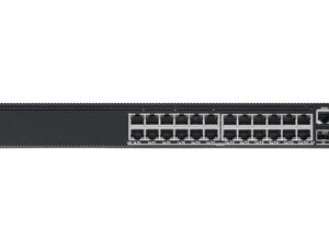 DELL EMC POWERSWITCH N2224X-ON 24X1/2.5G, 4X25G 2X40G STACKING 1XAC PSU IO/PS AIRFLOW OS6  