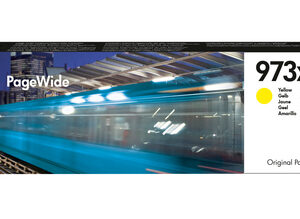 HP 973X HIGH YIELD YELLOW ORIGINAL PAGEWIDE CARTRIDGE