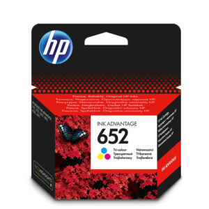 HP 652 TRI-COLOUR INK CARTRIDGE