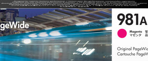 HP 981A MAGENTA ORIGINAL PAGEWIDE CARTRIDGE