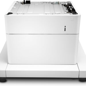 HP LASERJET 1X550-SHEET PAPER FEEDER WITH STAND AND CABINET